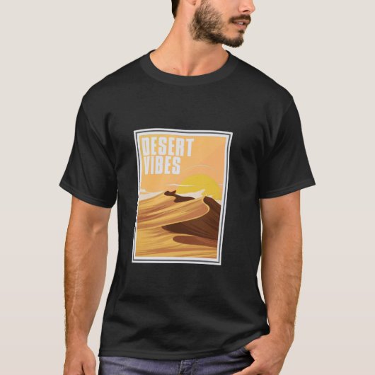砂漠の生物 Tシャツ (正面)