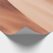 砂漠の砂の写真 ラッピングペーパー (角)