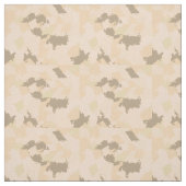 砂漠の砂の迷彩柄 ファブリック (見本)