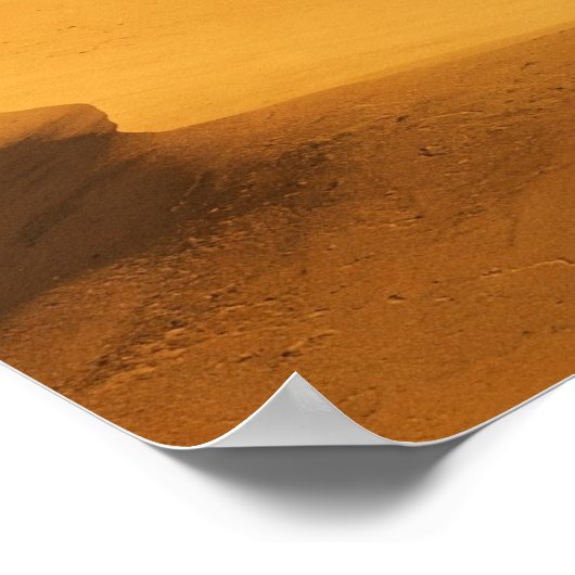 砂漠の砂 ポスター (角)