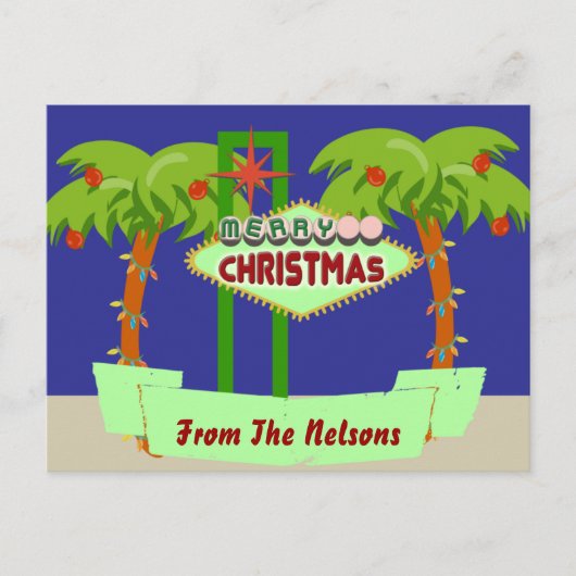 砂漠の祭日も ポストカード (正面)