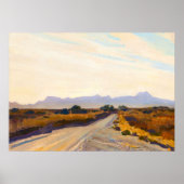 砂漠の秋バイメイナード・ディクソン ポスター (正面)