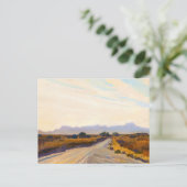 砂漠の秋バイメイナード・ディクソン ポストカード (スタンド正面)