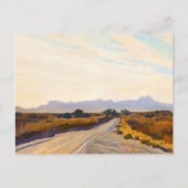 砂漠の秋バイメイナード・ディクソン ポストカード (正面)