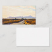 砂漠の秋バイメイナード・ディクソン 名刺 (正面/裏面)