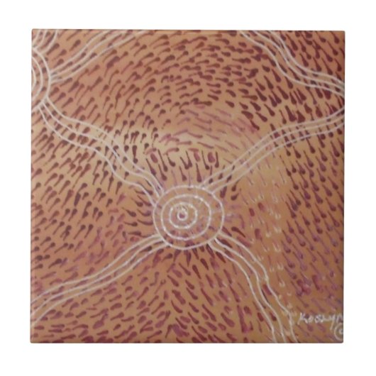 砂漠の種子 タイル (正面)