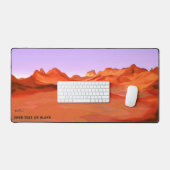 砂漠の穏やかな デスクマット (キーボード&マウス)