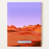 砂漠の穏やかな プランナー手帳 (裏面)