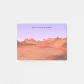 砂漠の穏やかな ポストイット (正面)