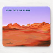 砂漠の穏やかな マウスパッド (正面)