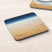 砂漠の空中写真 コースター (左側)