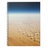 砂漠の空中写真 ノートブック (正面)