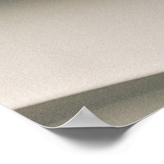 砂漠の空中景色 ポスター (角)