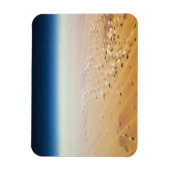 砂漠の空中景色 マグネット (縦)