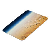 砂漠の空中景色 マグネット (左側)