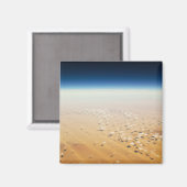 砂漠の空中景色 マグネット (正面/裏面)