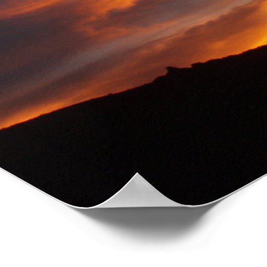 砂漠の空 ポスター (角)