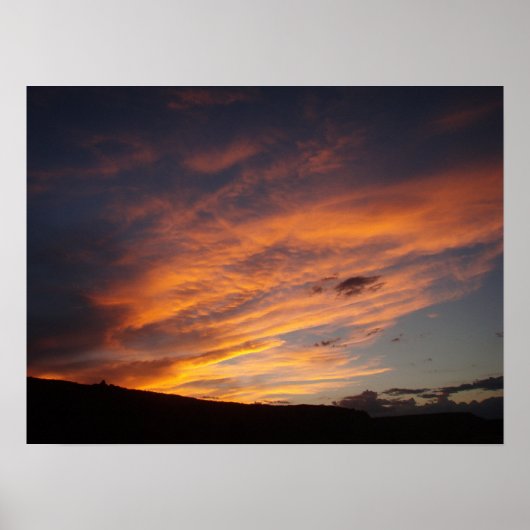 砂漠の空 ポスター (正面)