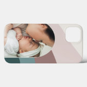 砂漠の粘土とスプルースBohoカラーフローアーチ写真 Case-Mate iPhoneケース (裏面 (横))