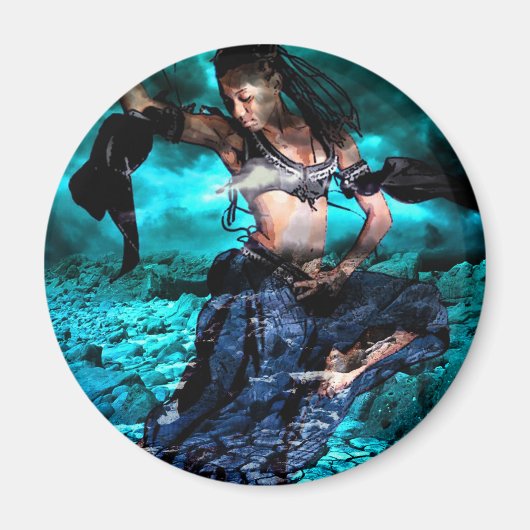 砂漠の精神 マグネット (正面)