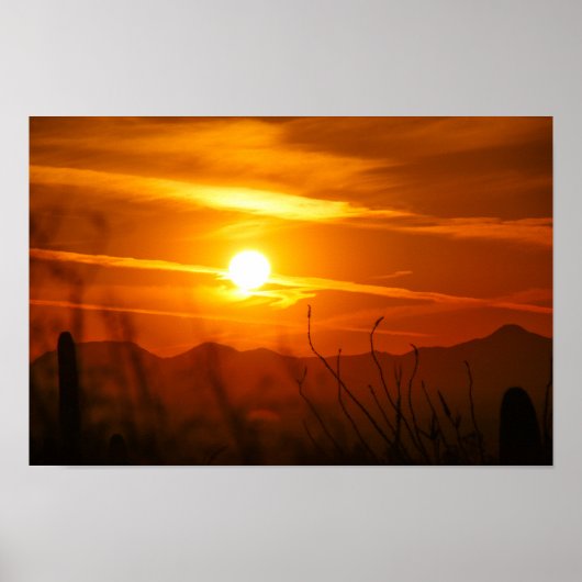 砂漠の終点 ポスター (正面)