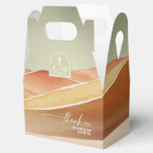 砂漠の結婚景色ありがとうID1019 フェイバーボックス (オープン)