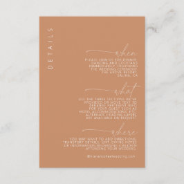 砂漠の結婚詳細ID1019 エンクロージャーカード