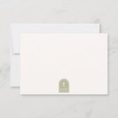 砂漠の結婚VibesのセージID1019 出欠カード (裏面)