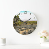 砂漠の美しい ラージ壁時計 (ホーム)