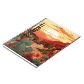 砂漠の美 #1 ノートブック (左側)