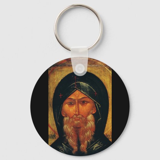 砂漠の聖アントニー キーホルダー (正面)
