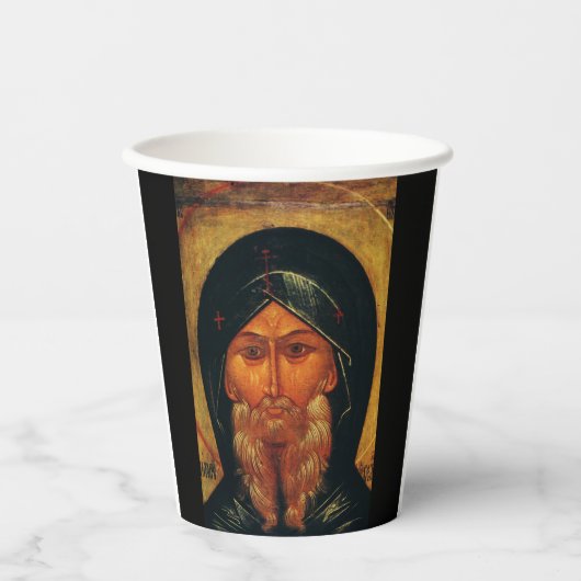 砂漠の聖アントニー 紙コップ (正面)