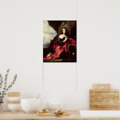 砂漠の聖マリア・マグダレネまたは聖タイ ポスター (キッチン)