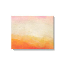 砂漠の色の抽象芸術絵画風景