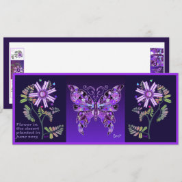 砂漠の花とP Butterfly 31 カード