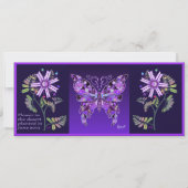 砂漠の花とP Butterfly 31 カード (正面)