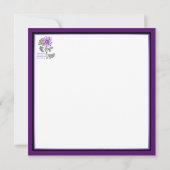 砂漠の花のカード カード (裏面)