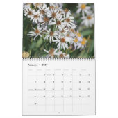 砂漠の花の壁カレンダー(J.W.)お父さん。 カレンダー (2月 2027)