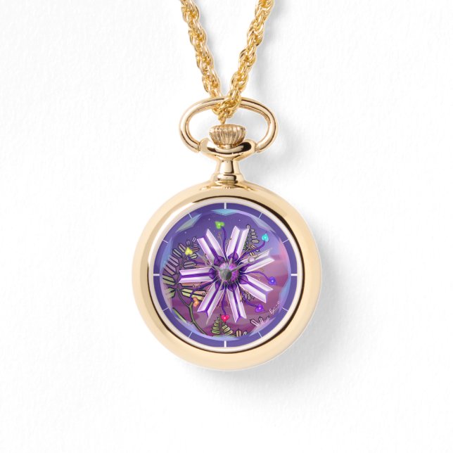 砂漠の花の腕時計 腕時計 (正面)