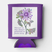 砂漠の花は涼しい 缶クーラー (正面)