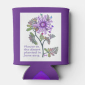 砂漠の花は涼しい 缶クーラー (裏面)