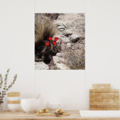 砂漠の花ジョシュアツリー国立公園 ポスター (キッチン)