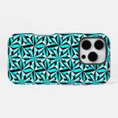 砂漠の花ターコイズ iPhoneケース (裏面横)