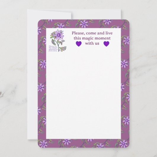 砂漠の花 (裏面)