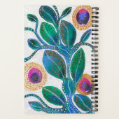 砂漠の花、あなたの名前で、水の色のアートワーク ノートブック (裏面)