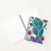 砂漠の花、あなたの名前で、水の色のアートワーク ノートブック (内部)