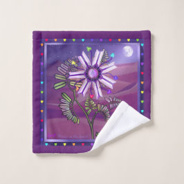 砂漠の花 ウォッシュタオル