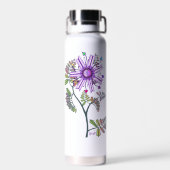 砂漠の花 ウォーターボトル (背面)