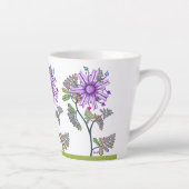 砂漠の花 カフェラテマグ (右)