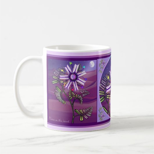 砂漠の花 コーヒーマグカップ (左)